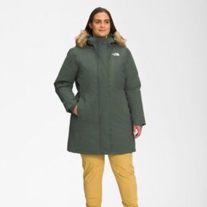 Women's Plus North Face Arctic Parka 3x Thyme
